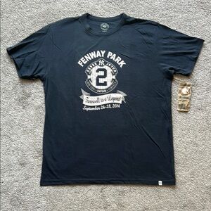 47 Brand Navy Fenway Park Derek Jeter Tribute Tee